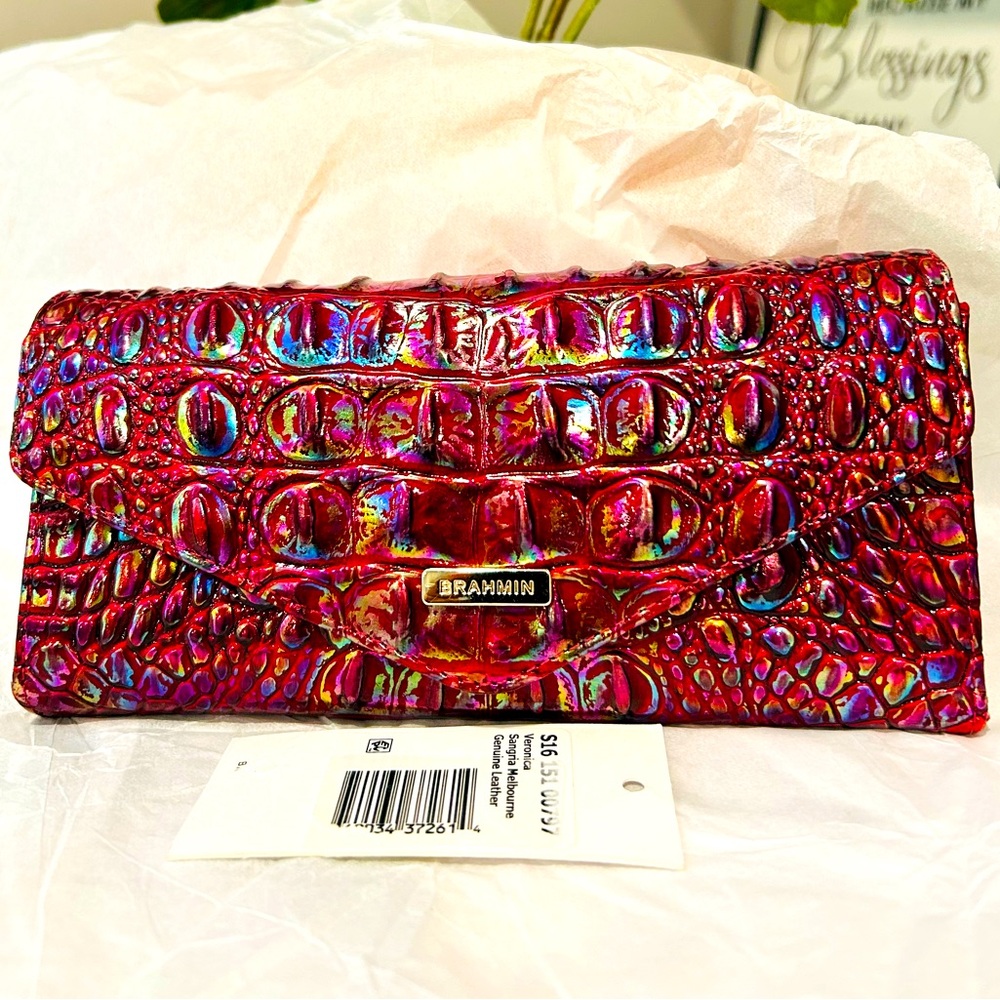 Brahmin Sangria VERONICA Wallet
